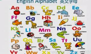 26个字母发音